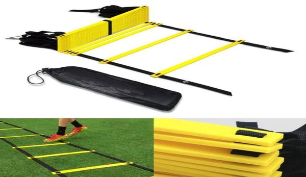 

3m nylon straps training ladders agility speed ladder stairs agile staircase for fitness soccer football speed ladder equipment9228060