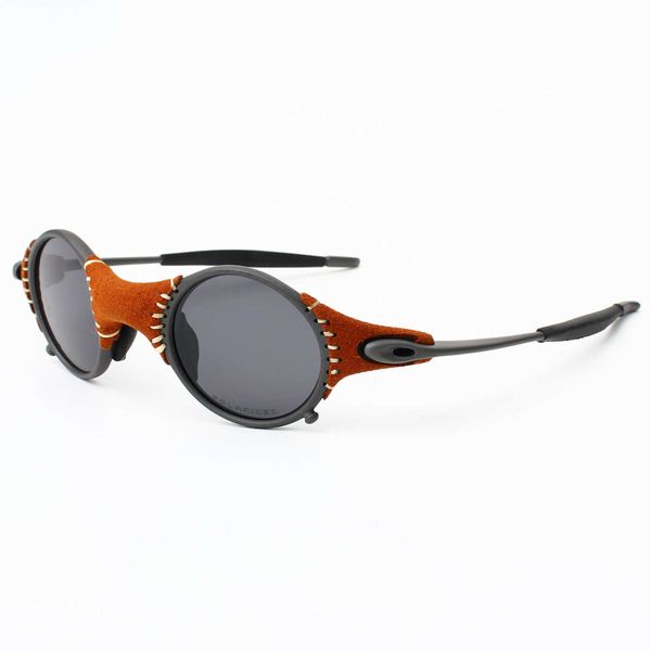 

zinc alloy leather polarized for men and women outdoor sports cycling driving sunglasses mars, White;black