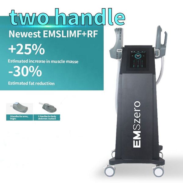 

ems electromagnetic focused rf 4 handles body slimming muscle stimulator building fat burning sculpting loss weight beauty equipment