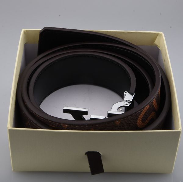 

designer belt men women belt 3.8cm width belt sup brand l buckle v belt luxury belts genuine leather belts men belts with box ing, Black;brown