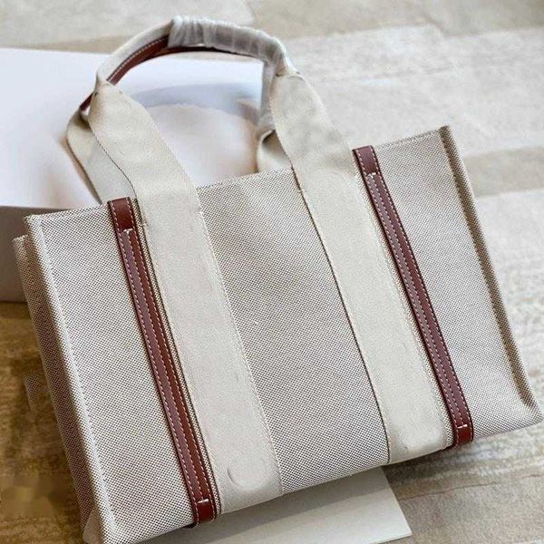

canvas shopping bag women handbag large capacity package lady tote bags shoulder purse fashion letter patchwork strip