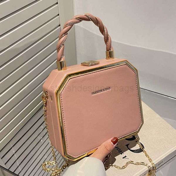 

shoulder bags luxury women handbags mini suitcase designer pu leather prom totes chain messenger crossbody bag box bagstylishdesignerbags