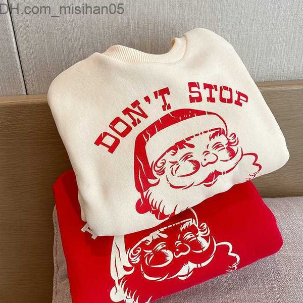 

pullover pullover christmas children sweater winter warm for kids fleece girls sweatshirts boys hoodies baby outerwear clothes 221125 z2307, Blue