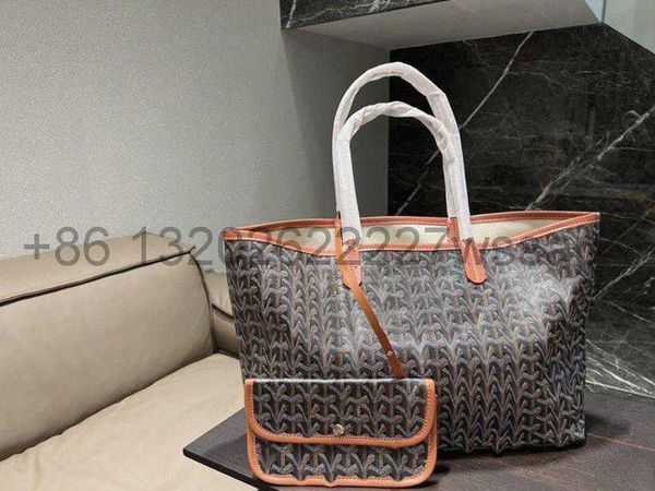 

women's designer composite bag large capacity shoulder bag luxury leather tote plus wallet 004