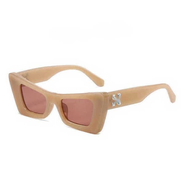 

luxury frames fashion sunglasses men women trend brand white black square sunglass arrow x frame eyewear bright sun glasses sports travel su