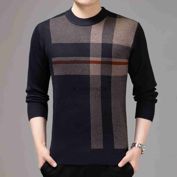 

men's sweaters 2021 casual thick warm winter striped knitted pull sweater men wear jersey dress pullover knit mens sweaters male fashio, White;black