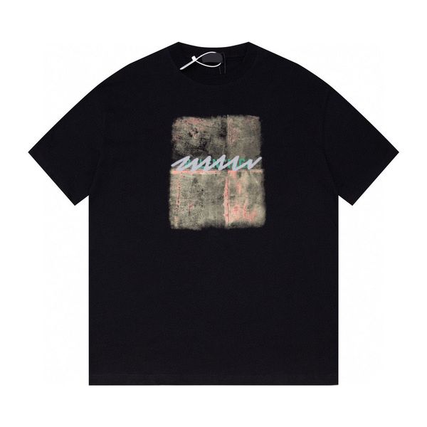 

men's plus tees & polos custom woven and dyed fabric with comfortable and soft texture. embroidered graffiti letter on the chest, loose, Black;brown