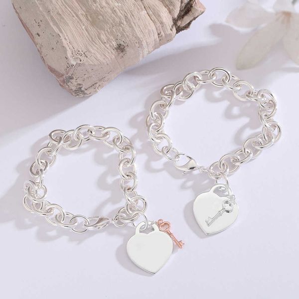 

elling tiffay di bracelet boutique jewelry valentine's day gift love heart card key olxm, Black