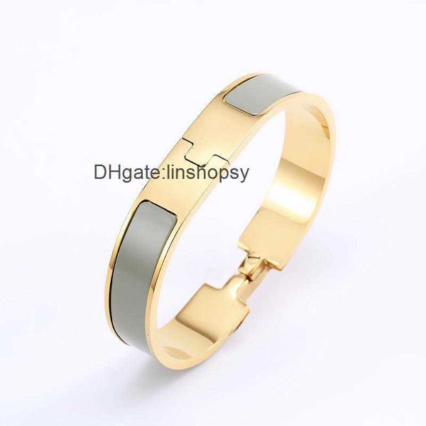 

h bracelet mens bracelet black bangle for man designer jewellery rose gold armband silver love bangles cuff bracelets hip hop jewelry woman