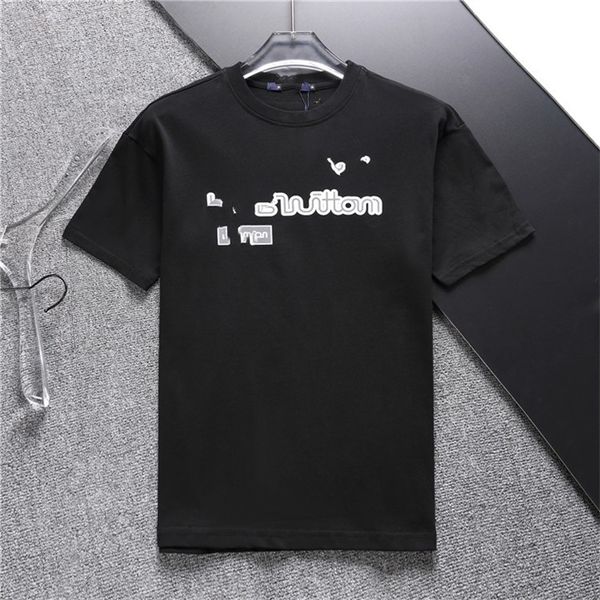 

men's loose t-shirt shirt summer fashion men's wardrobe h75, White;black