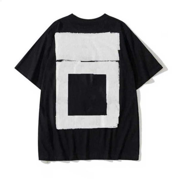 

classics luxury mens t shirt designer brand t-shirts casual summer tees women back arrow x print t-shirt couples sports tshirts hip hop shor, White;black