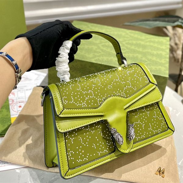 

women new designer tote bag rhinestone jumbo bamboo handle diana shoulder clutch bag luxury lady handbags crossbody mini diamond totes purse