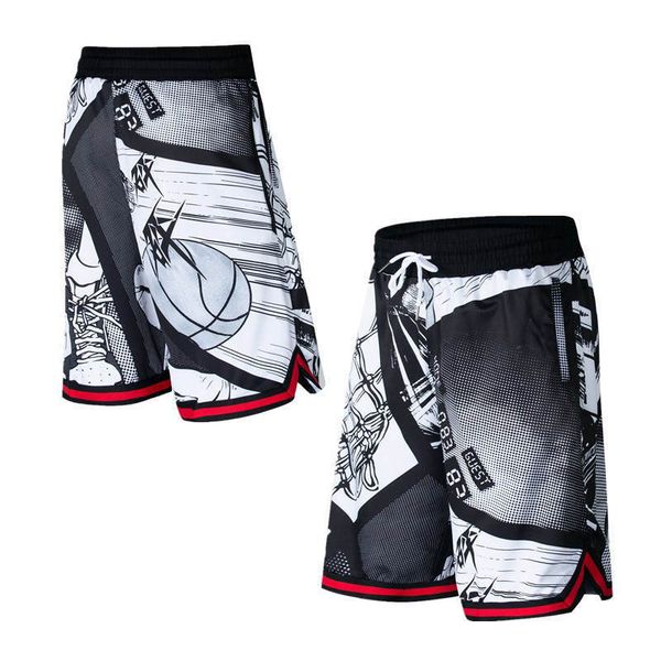 

men's shorts men student basketball shorts men's sport suits gym for male soccer exercise jogging hiking running fitness short tra, White;black