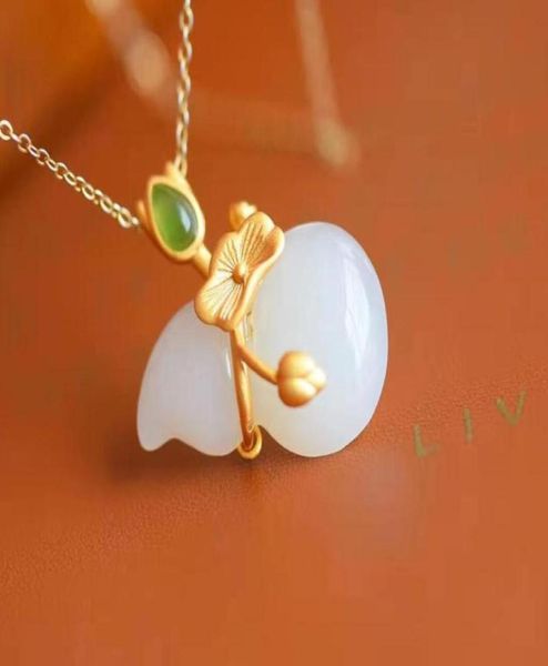 

natural jade gourd good luck pendant de livery x1012987688603493794, Silver