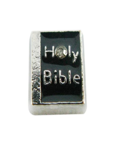 

bible fc1032 floating locket charms 10pcs for floating living locket as gift wholes 9624283, Blue;slivery