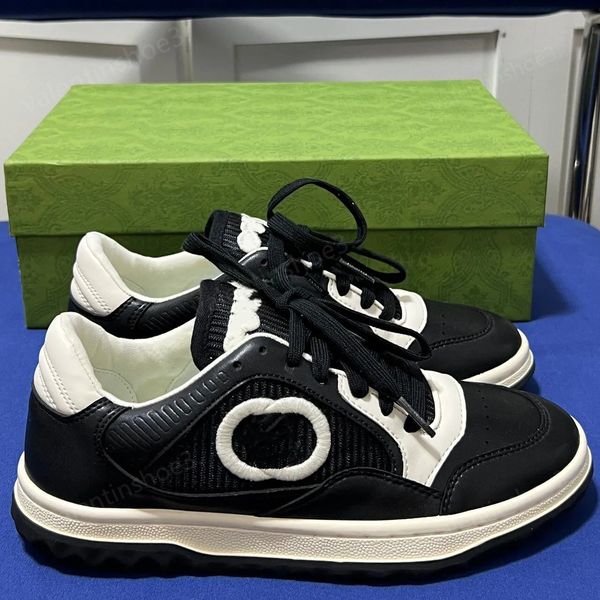 

designer shoes mac80 sneaker leather vintage g embroidery vintage couple casual sneakers women's mac80 casual shoes b22 small white sho, Black