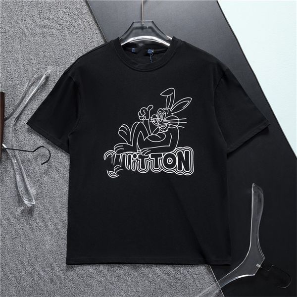 

men's loose t-shirt shirt summer fashion men's wardrobe h60, White;black