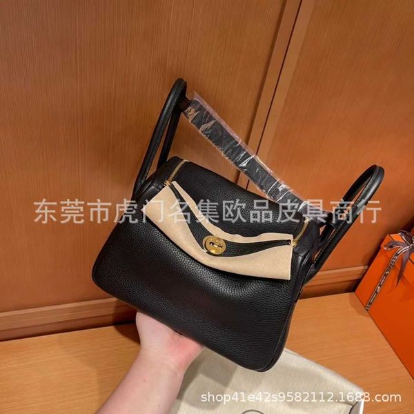 

original luxury hemrres tote bag new original tc leather handmade wax thread lindys nurse women's h6z5