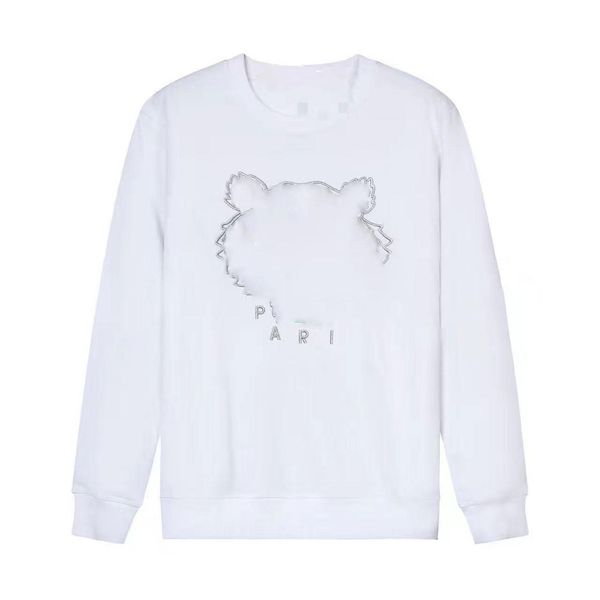 

man hoodies embroidery shirts long sleeves tiger designer sweater shirt sweatshirts pullover terry hoodie jumpers sporty s-3xl, Black