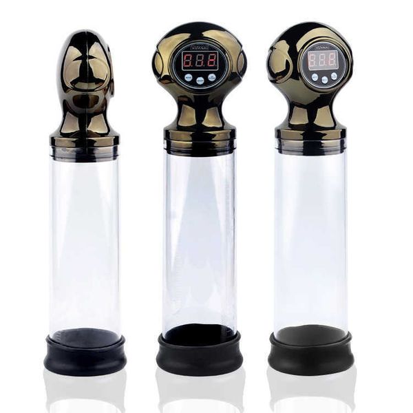 

black electric charging digital display massage exercise device training cup