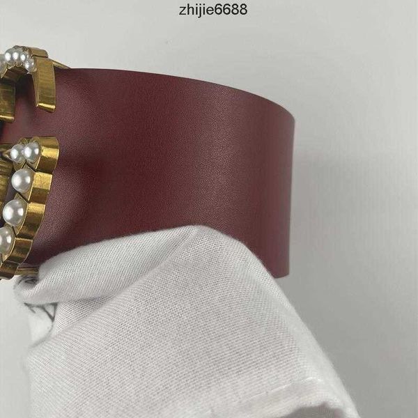 

fashion luxury box leather belt ladies 7cm various waist buckles whole189r, Black;brown
