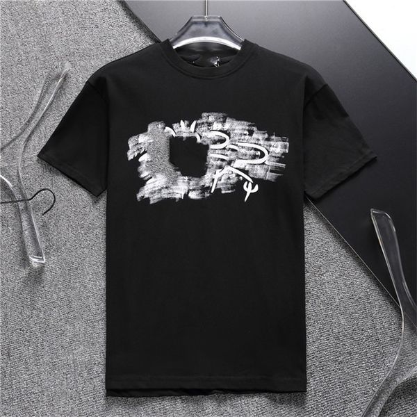 

men's loose t-shirt shirt summer fashion men's wardrobe h81, White;black