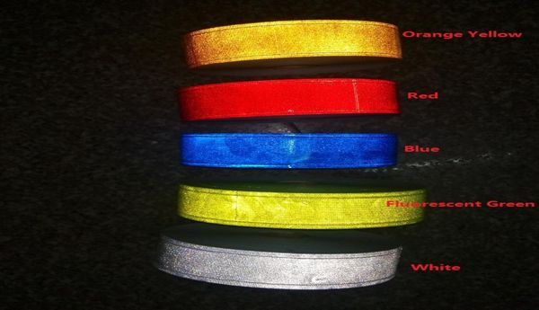 

5cm50m tiny star traffic signal pvc reflective reflect strip warning roadsafety tape sewing for clothing2448057