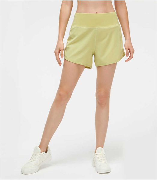 

yoga summer sport women back zipper pockeks sports running short linner exercise workout training biker lemon exercise athletic