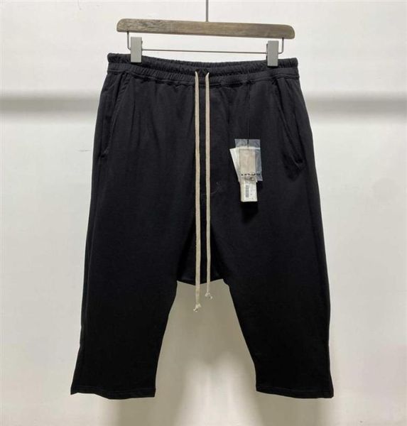 

men039s pants rick ro owens hanging crotch japanese loose small straight leg harlan octuple personalized high street men039s2093370, Black