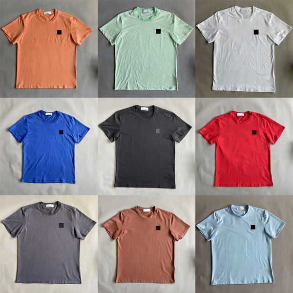 

man fashion geometric pattern t shirt summer boy hip hop loosed tees women short sleeve casual relaxed outdoors stones island shirt ze, White;black