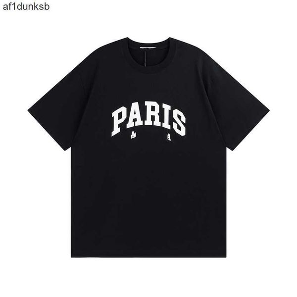 

short balencaigaly balencigaly men's t-shirts couple fashion men casual t-shirt ity 03-009 new cotton student soft wrinkle lining resis, White;black