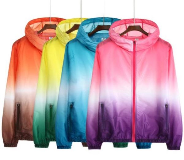 

ultrathin summer sunscreen coat jacket windbreaker waterproof thin hooded zipper quick drying puls size anti uv jacket1435376, Blue;black