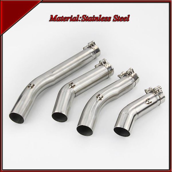 

stainless steel mid pipe of motorcycle exhaust pipe for gsxr 1000 2005-2006 gsxr 600 750 2006-2007 2008-2009 gsxr 2011-2015262u
