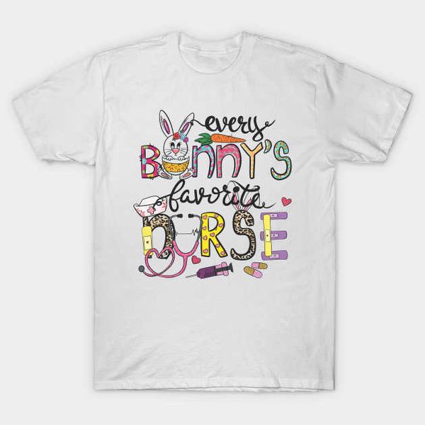 

every bynny's favorite nurse - easter day, White