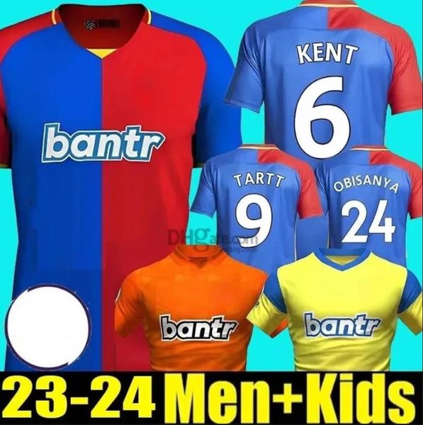 

afc richmond 23 24 soccer jerseys 6 kent 9 tartt rojas ted lasso season 3 kids kit fans player version training orange blue silver green new, White;black
