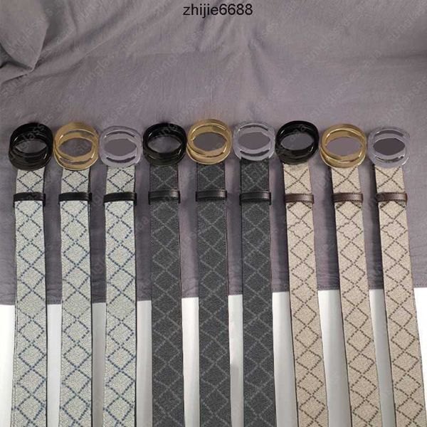 

fashion belts letter print striped leather belt designer mens womens casual uckle strap 3.8cm, Black;brown
