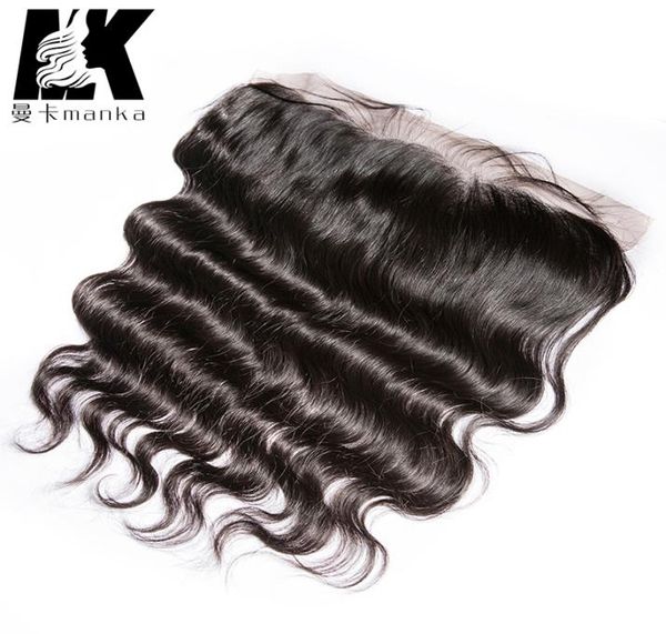 

pre plucked lace frontal closure with baby hair natural hairline ear to ear lace frontal virgin brazilian hair1545949, Black;brown