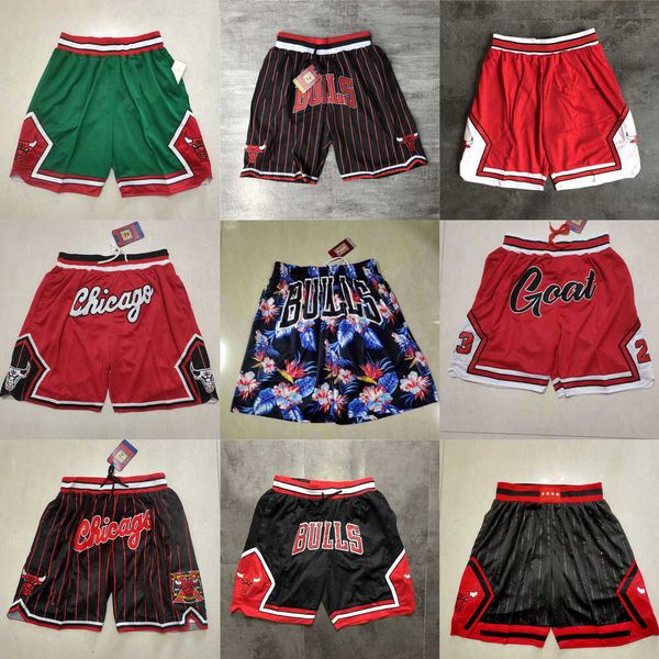 

2023 chicago''bulls''men throwback basketball shorts pocket, Black