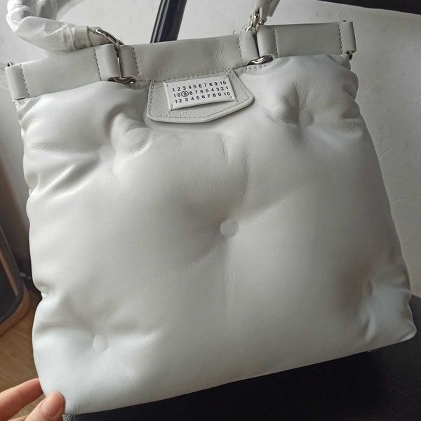

luxuries designers niche margiela magilla men and women's mm6 sheepskin cross-body shoulder waist bag chest bag cloud bag s23w