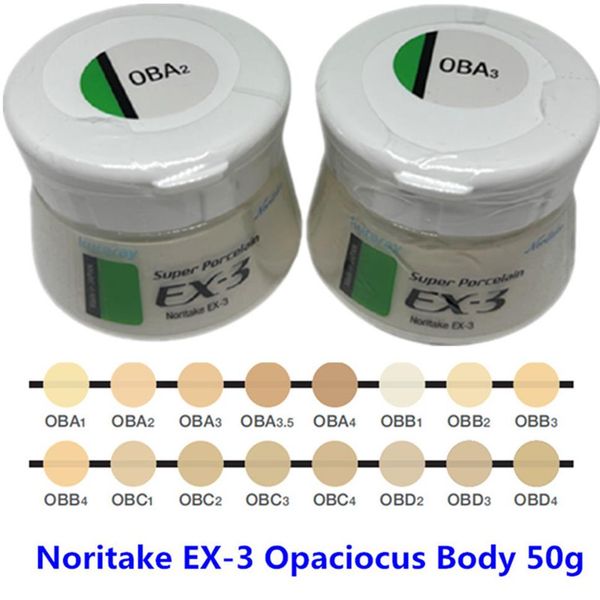 

noritake ex-3 ex3 opaciocus body porcelain powders 50g273b, Silver;gold