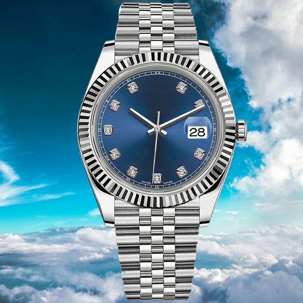 

designer watches rlx 41mm rose gold automatic mechanical movement stainless steel president classic sapphire watch original box watch wristw, Slivery;brown