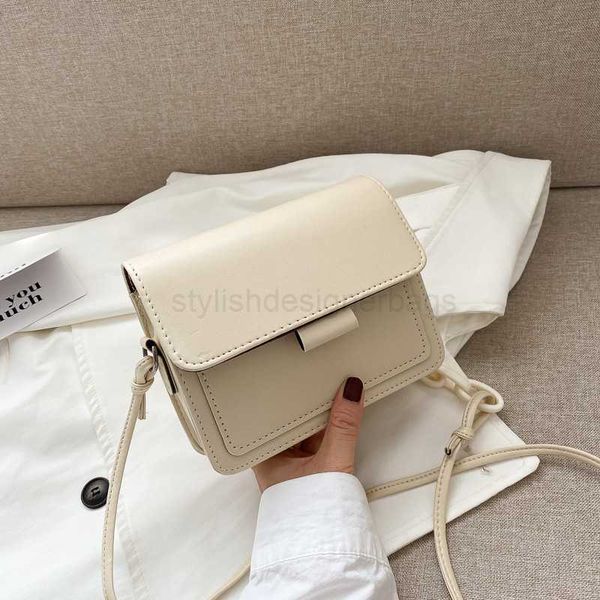 

shoulder bags sewing thread handbags for women mini tote shopper luxury designer brand trend crossbody solid leather beige bag pursesstylish