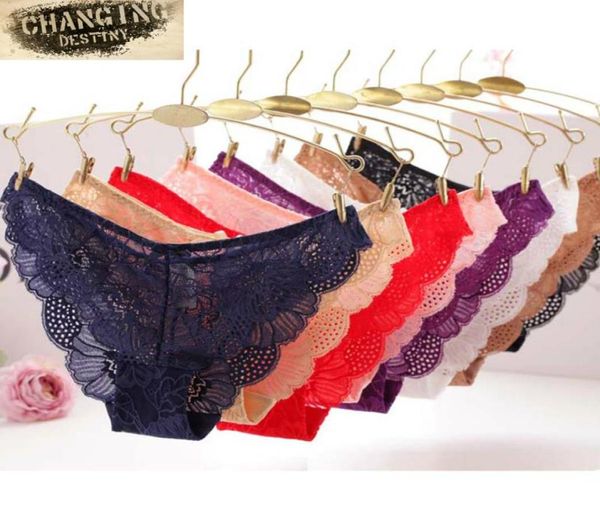 

women highcrotch transparent underwear panties briefs ladies lace floral bowknot thongs g string for female lingerie8305178, Black;pink