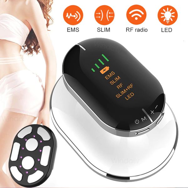 

face massager ems rf fat burning machine body slimming instrument led light therapy lose weight anti cellulite beauty device 230720