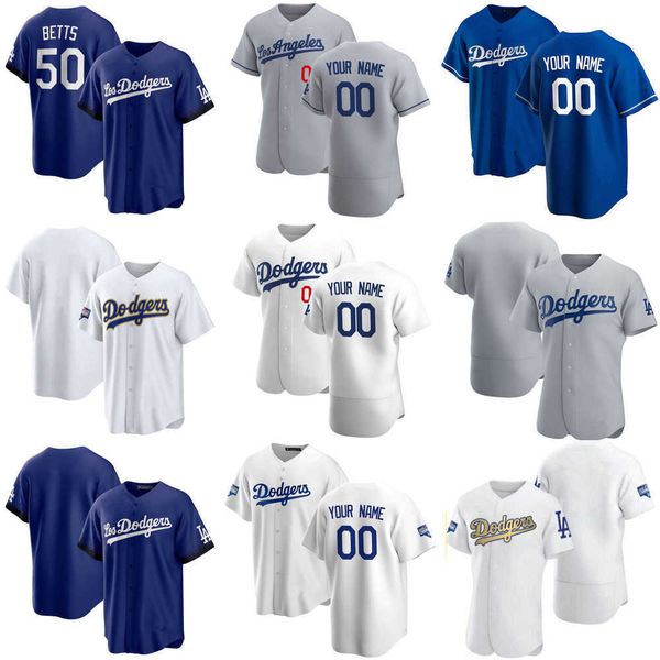 

2022 baseball jerseys custom jersey men women youth los angeles''dodgers''14 enrique hernandez 35 cody bellinger 85 dust, Blue;black