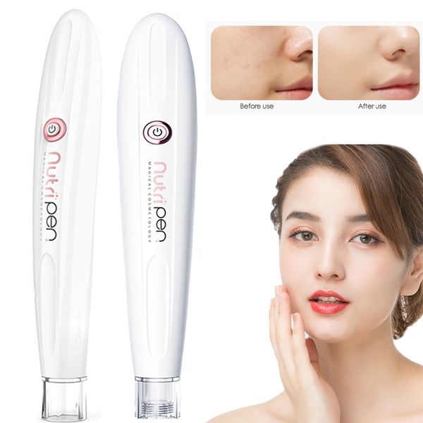 

face massager wireless electric micro needle beauty apparatus auto injection deep hydration nutri pen derma home use equipment 230720