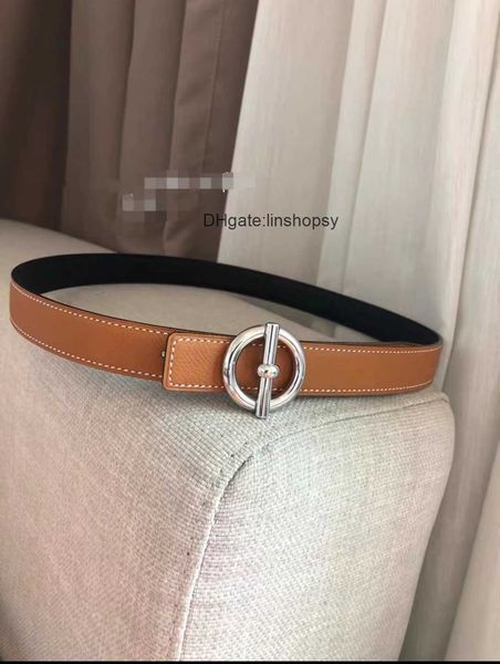 

luxury women's belts mini fashion all-match women dress collection belt leather trench coat accessories width 24 mm he011 gph2, Silver
