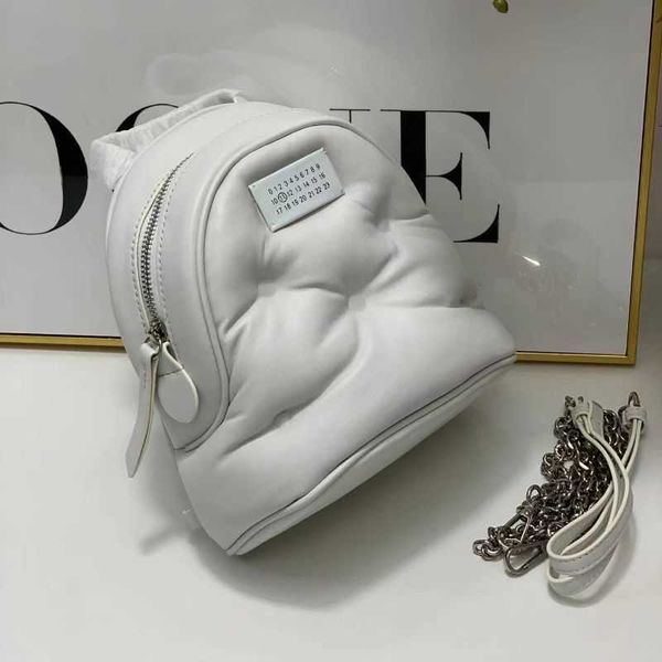 

luxuries designers niche margiela magilla men and women's mm6 sheepskin cross-body shoulder waist bag chest bag cloud bag cyik