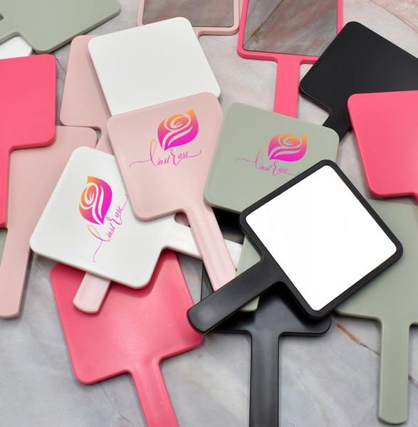 

handle mirror square makeup mirror handheld compact mirrors spa salon makeup vanity mirror accept your logo1329493