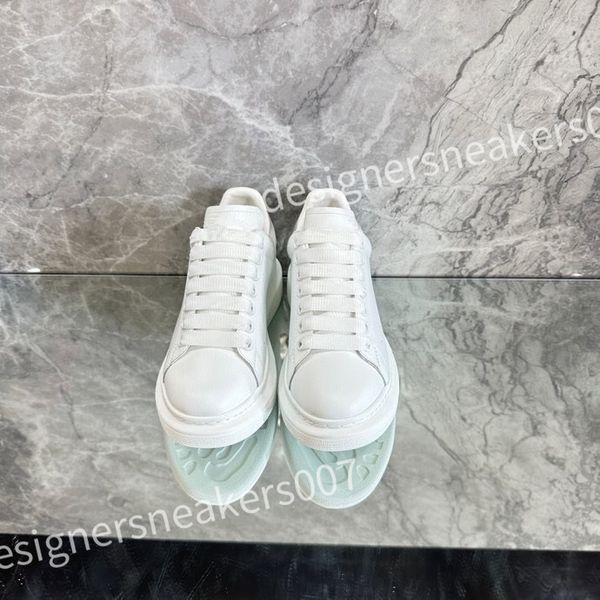 

luxury designer stage leather increased casual shoe fashionable sports fashion platform mens womens white lace up alexander sneakers xsd2211, Black